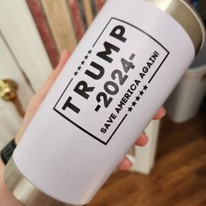 White Stainless Steel Tumbler